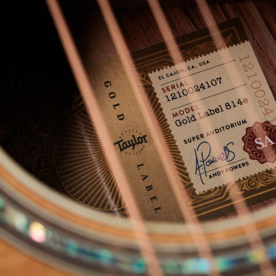 Đàn Guitar Acoustic Taylor Gold Label 814e