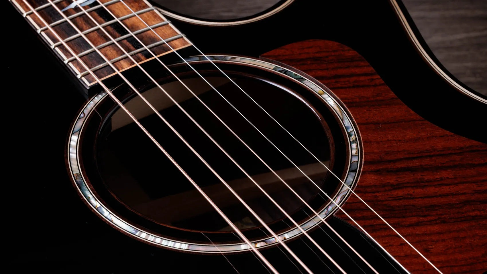 Đàn Guitar Acoustic Taylor Next Generation Builder's Edition 814ce Adirondack Spruce/Rosewood - Blacktop