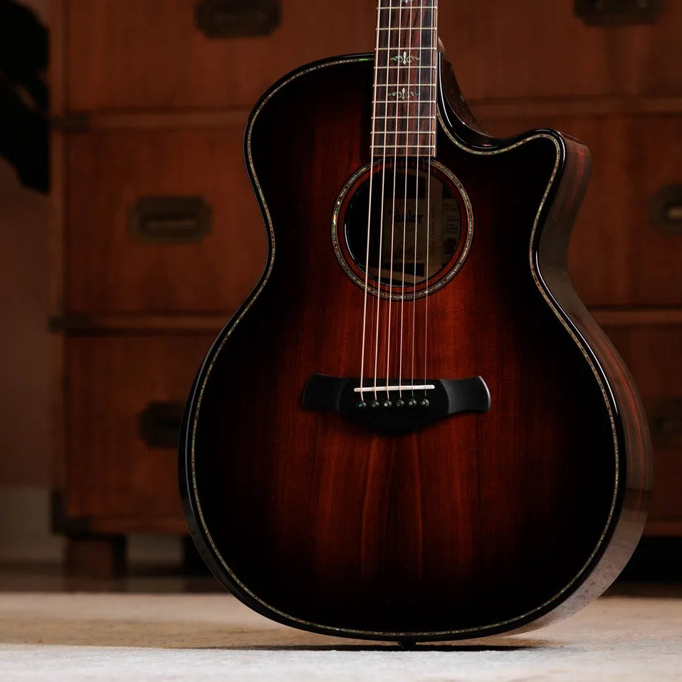 Đàn Guitar Acoustic Taylor Builder's Edition 914ce LTD Macassar Ebony - Shaded Edge Burst