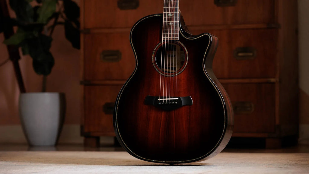 Đàn Guitar Acoustic Taylor Builder's Edition 914ce LTD Macassar Ebony - Shaded Edge Burst