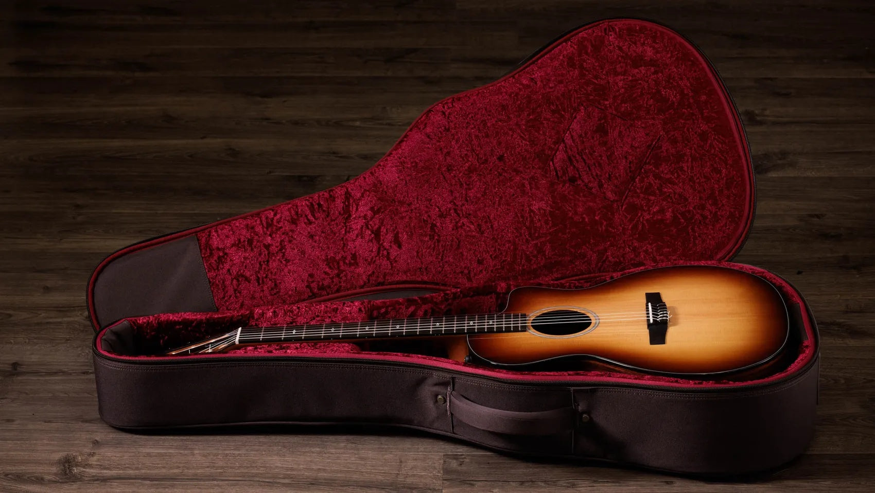 Đàn Guitar Classic Taylor Sunset Blvd 214ce-N Plus - Sunset Edgeburst