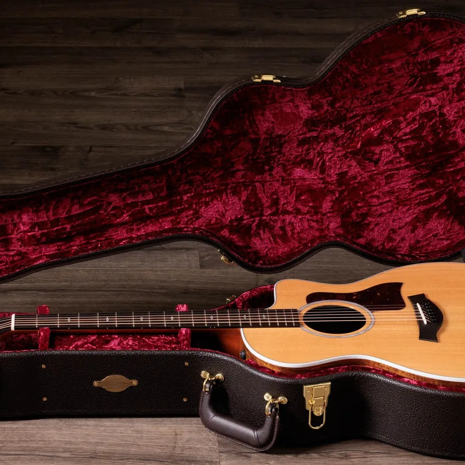 Đàn Guitar Acoustic Taylor Sunset Blvd 214ce DLX Figured Ovangkol - Natural-Mai Nguyên Music