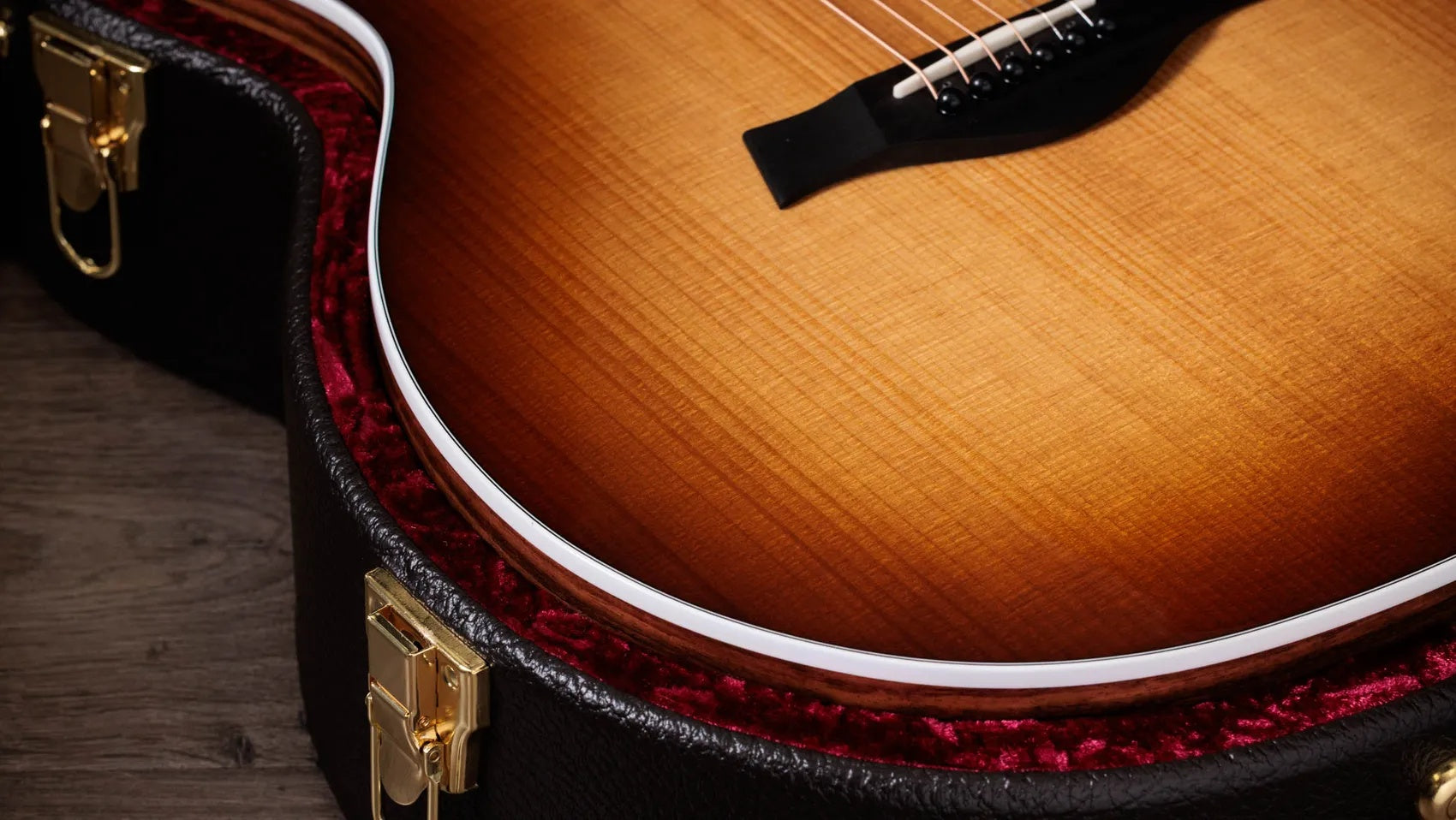 Đàn Guitar Acoustic Taylor Sunset Blvd 214ce DLX - Sunset Edgeburst