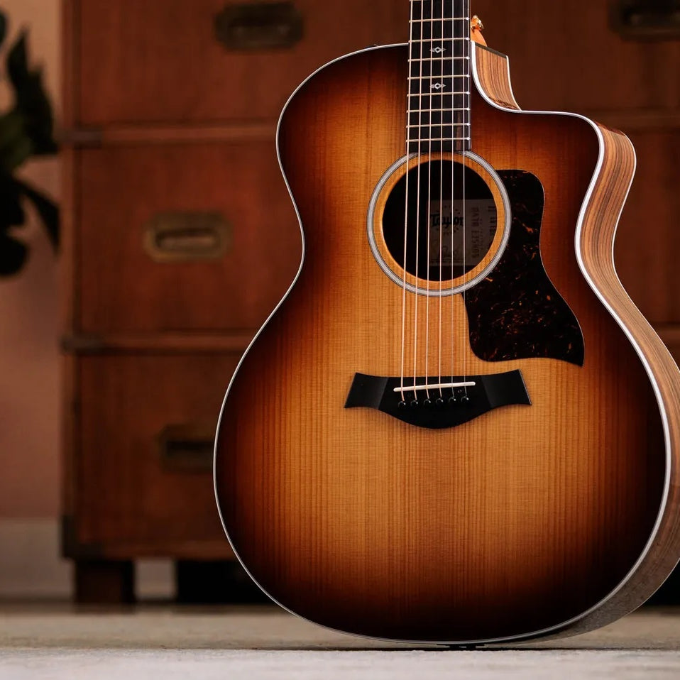 Đàn Guitar Acoustic Taylor Sunset Blvd 214ce DLX - Sunset Edgeburst