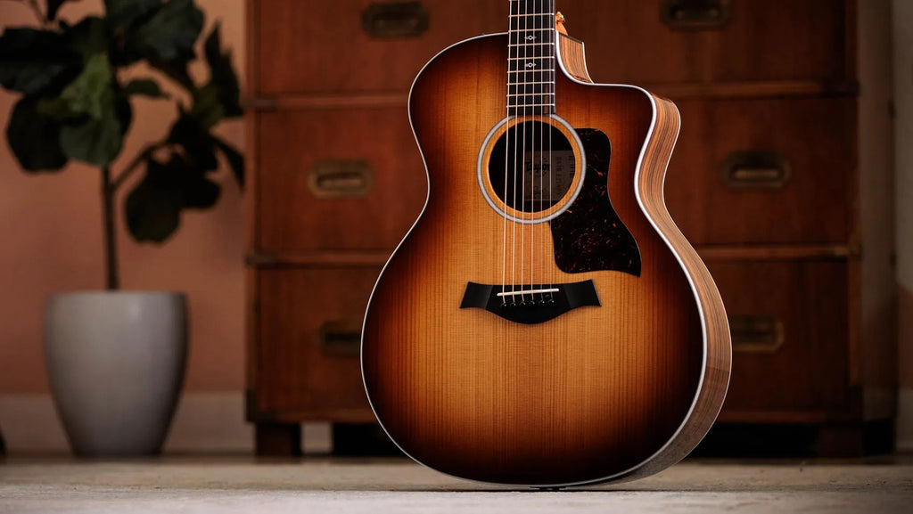 Đàn Guitar Acoustic Taylor Sunset Blvd 214ce DLX - Sunset Edgeburst