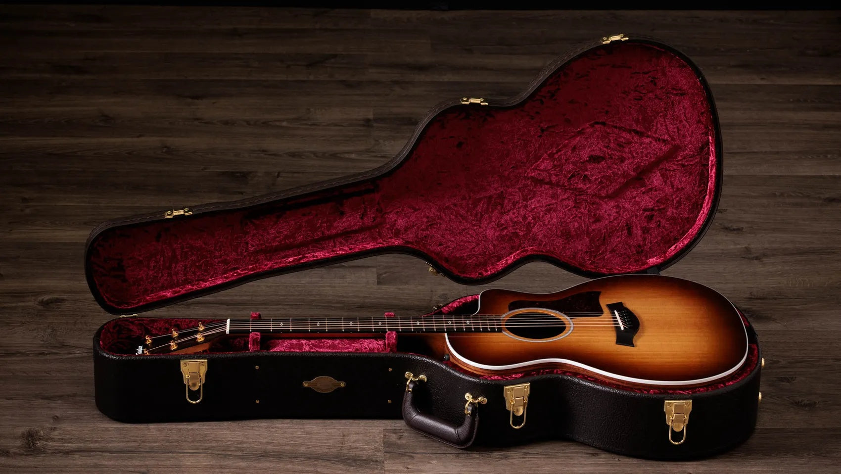 Đàn Guitar Acoustic Taylor Sunset Blvd 214ce DLX - Sunset Edgeburst