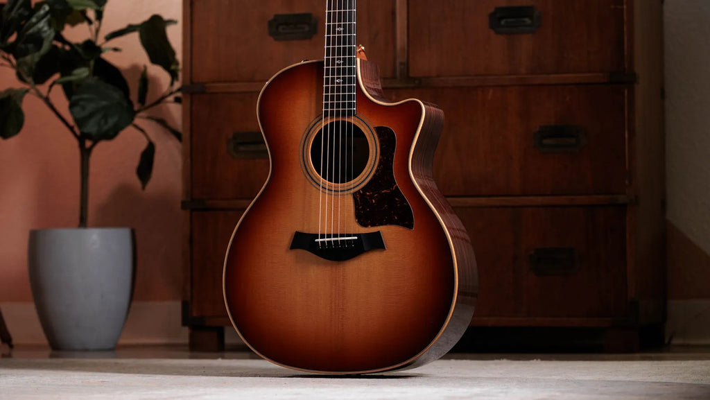 Đàn Guitar Acoustic Taylor Sunset Blvd 414ce Studio - Sunset Edgeburst