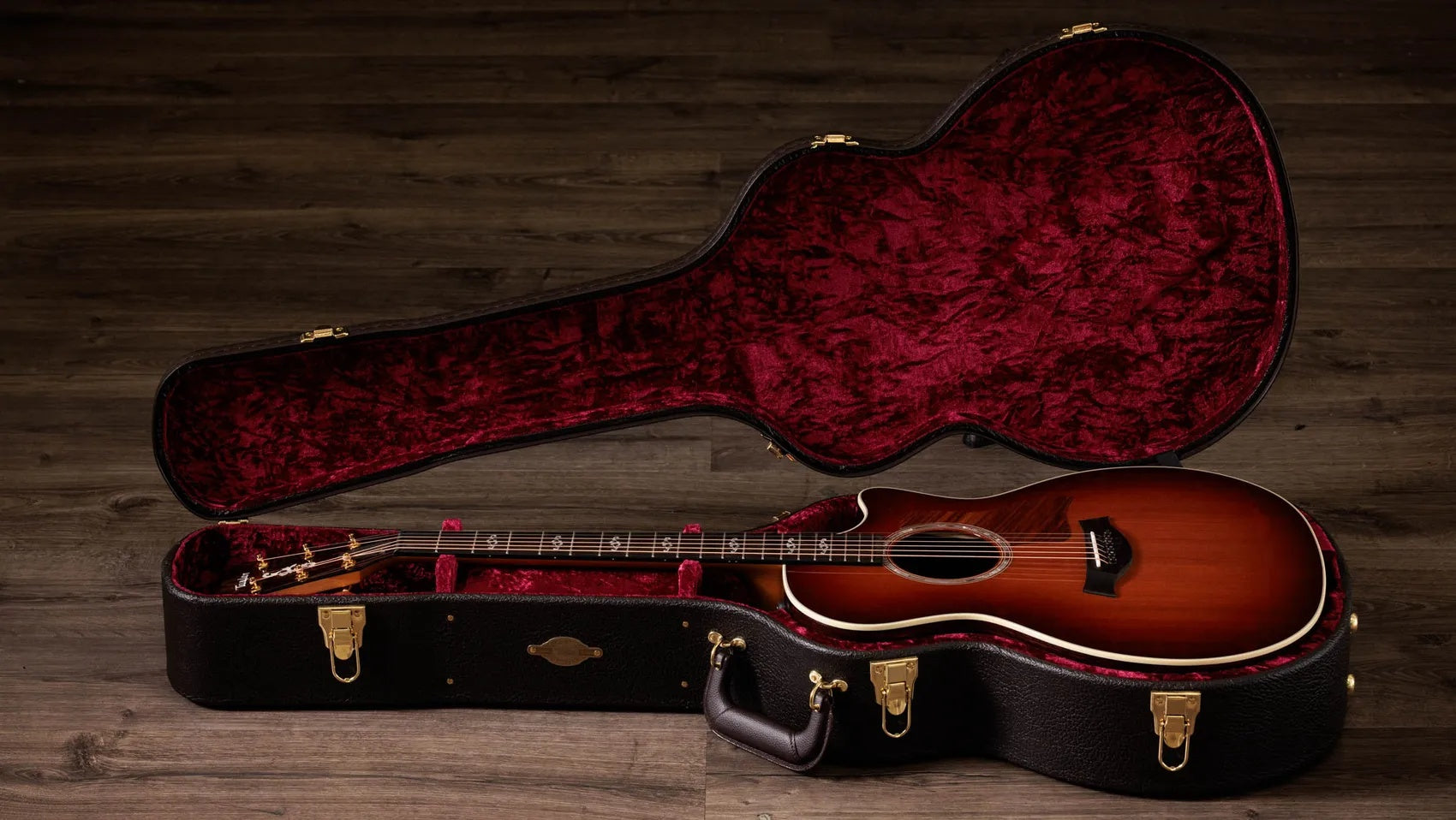 Đàn Guitar Acoustic Taylor Sunset Blvd 714ce - Sunset Edgeburst-Mai Nguyên Music