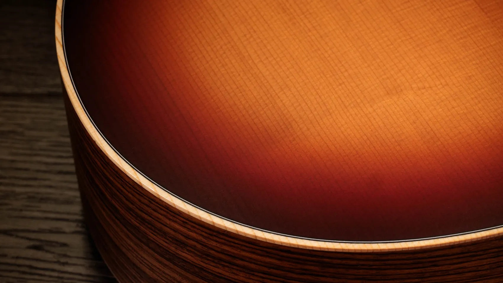 Đàn Guitar Acoustic Taylor Sunset Blvd GS Mini-e Rosewood - Sunset Edgeburst