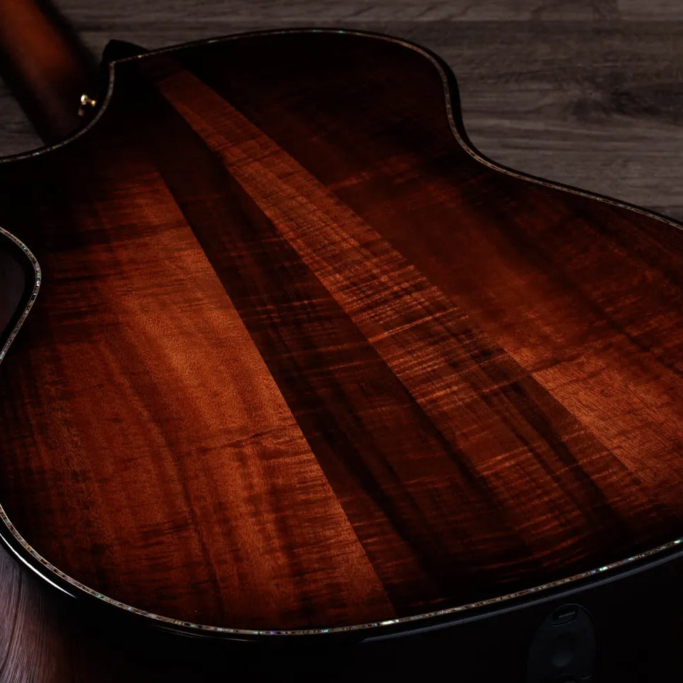 Đàn Guitar Acoustic Taylor Next Generation Builders Edition K24ce - Kona Edgeburst-Mai Nguyên Music