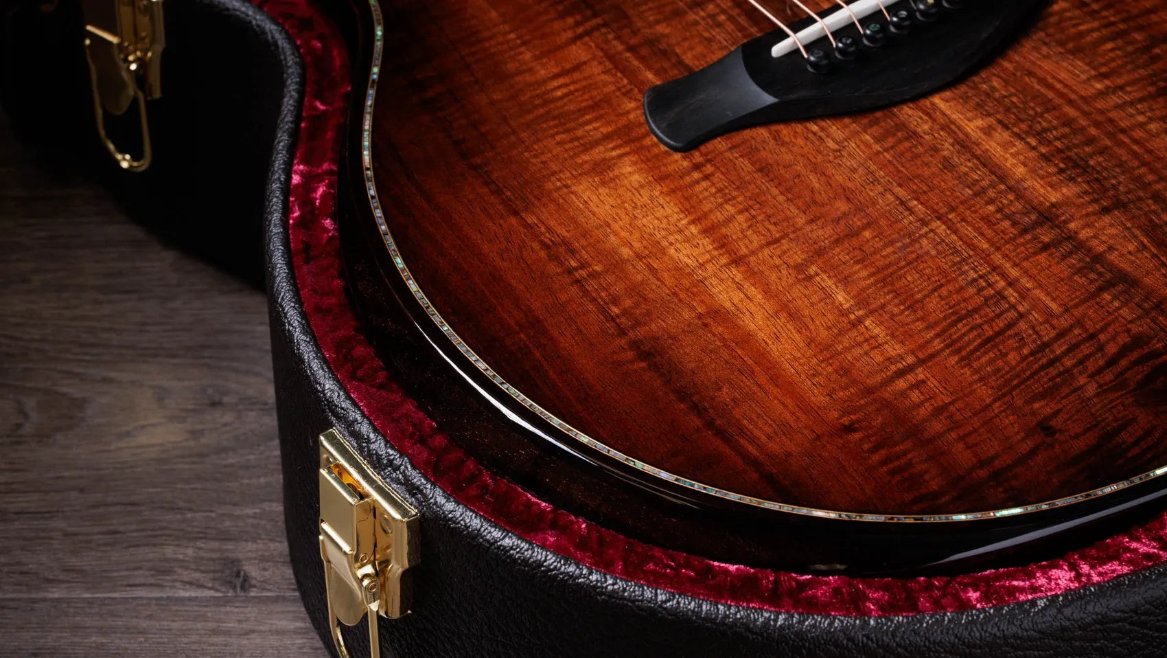 Đàn Guitar Acoustic Taylor Next Generation Builders Edition K24ce - Kona Edgeburst-Mai Nguyên Music