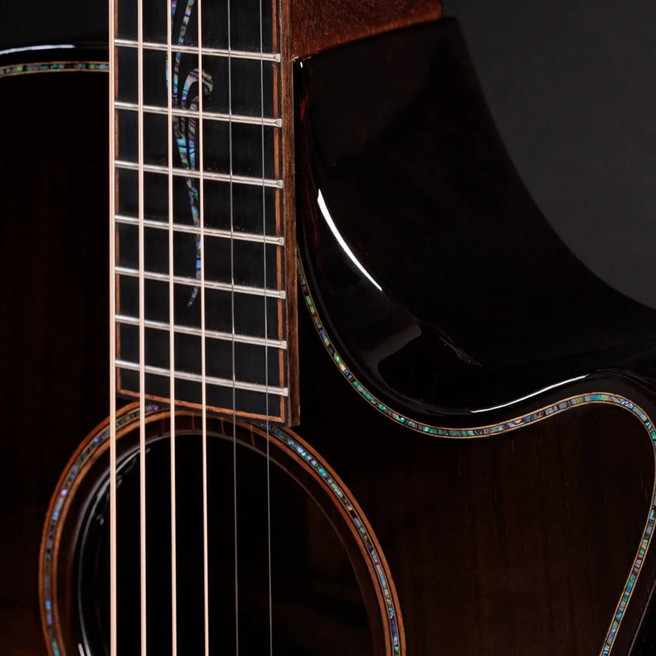 Đàn Guitar Acoustic Taylor Next Generation Builders Edition K24ce - Kona Edgeburst-Mai Nguyên Music
