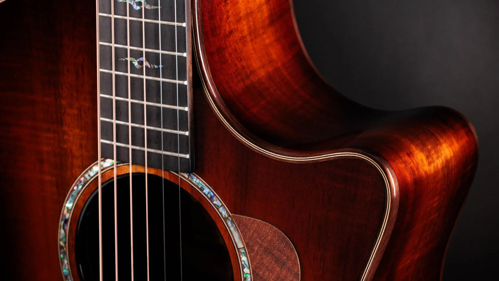 Đàn Guitar Acoustic Taylor Next Generation K24ce Special Edition - Shaded Edgeburst-Mai Nguyên Music