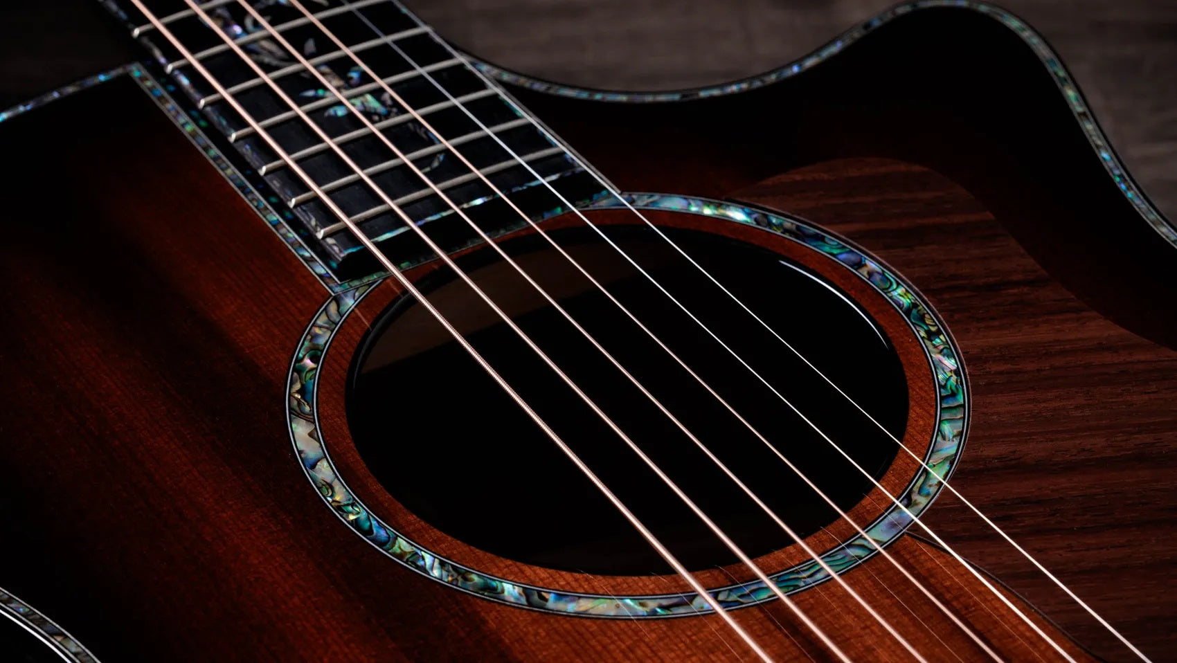 Đàn Guitar Acoustic Taylor PS14ce Ironbark/Sinker Redwood - Tobacco