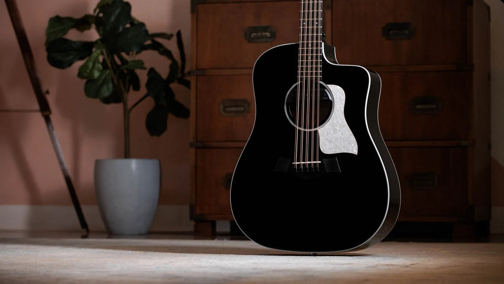 Đàn Guitar Acoustic 10-dây Taylor 250ce Plus Bajo Quinto - Black