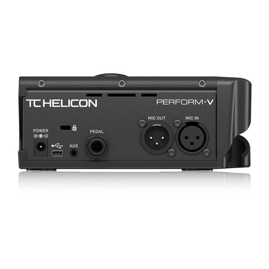 Pedal Vocal TC Helicon Perform-V Vocal Processor