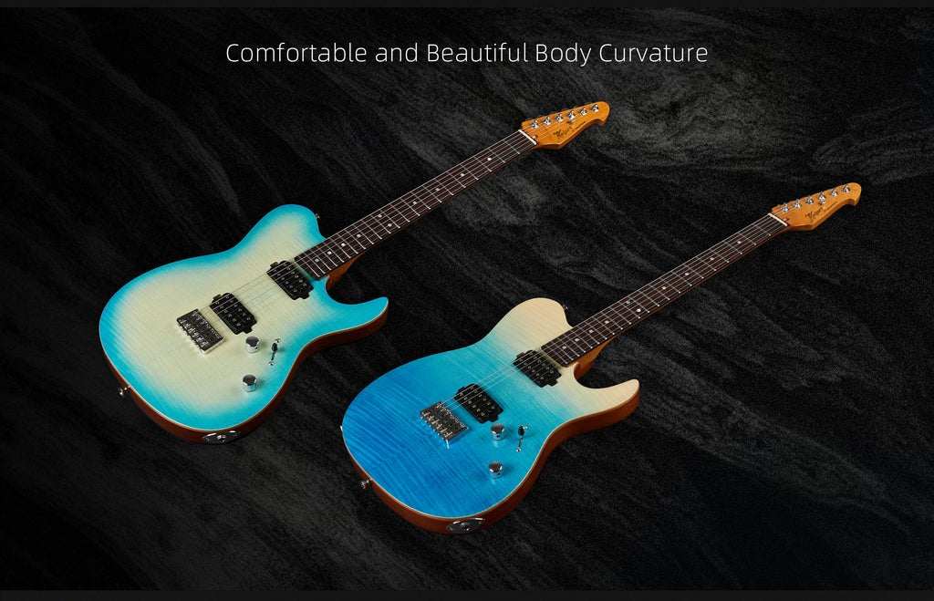 Đàn Guitar Điện Keipro Deluxe Series TL HH, Rosewood Fingerboard
