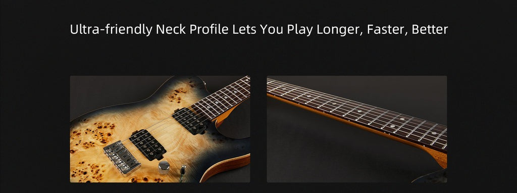 Đàn Guitar Điện Keipro Deluxe Series TL HH, Rosewood Fingerboard