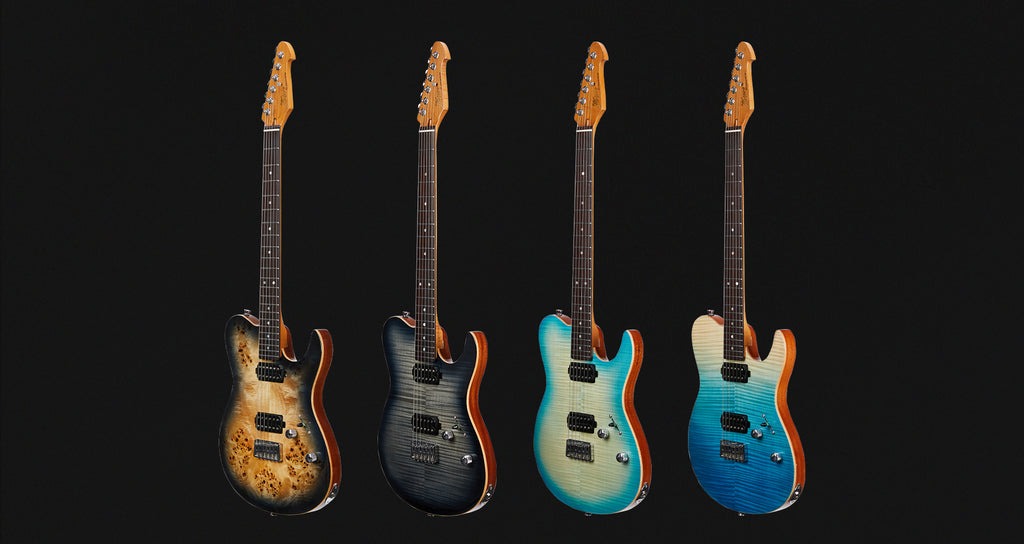 Đàn Guitar Điện Keipro Deluxe Series TL HH, Rosewood Fingerboard