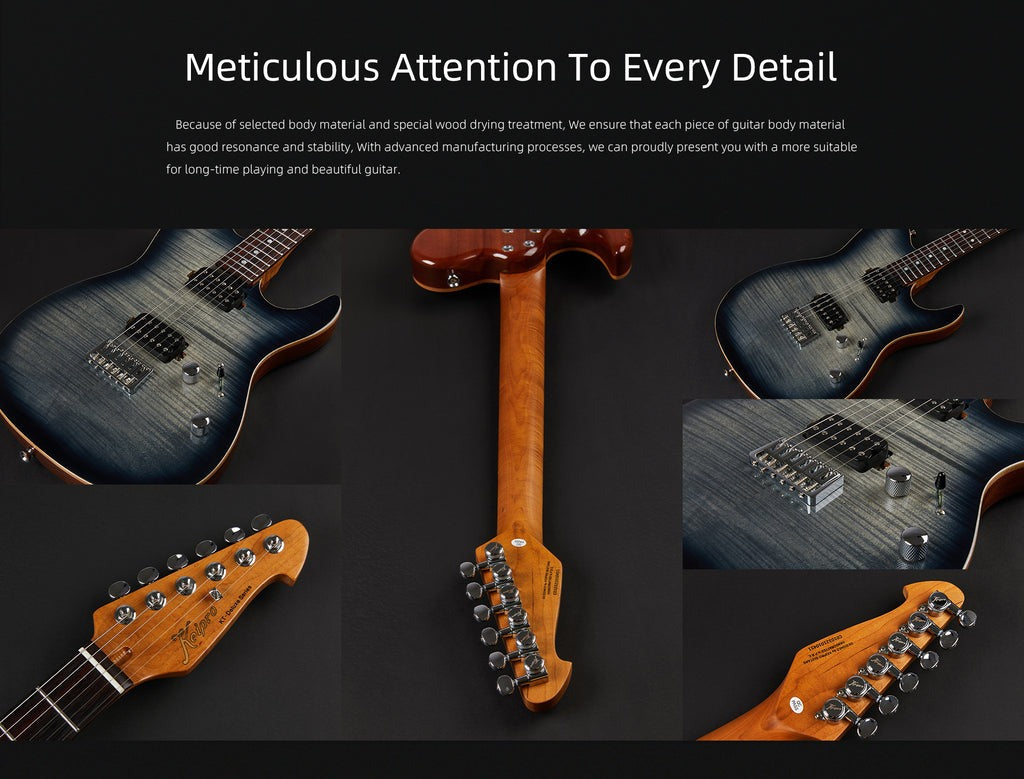 Đàn Guitar Điện Keipro Deluxe Series TL HH, Rosewood Fingerboard
