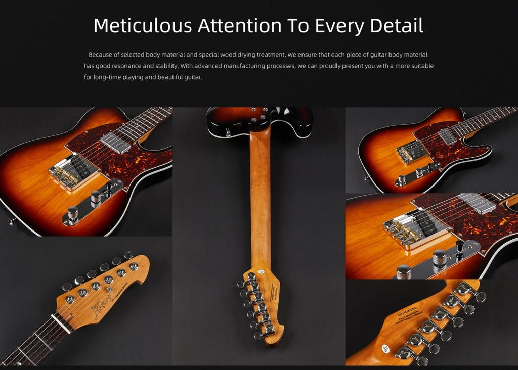 Đàn Guitar Điện Keipro Standard Series TL HS, Rosewood Fingerboard