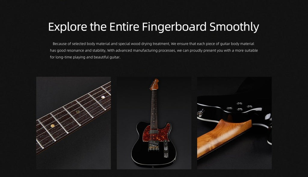 Đàn Guitar Điện Keipro Standard Series TL HS, Rosewood Fingerboard