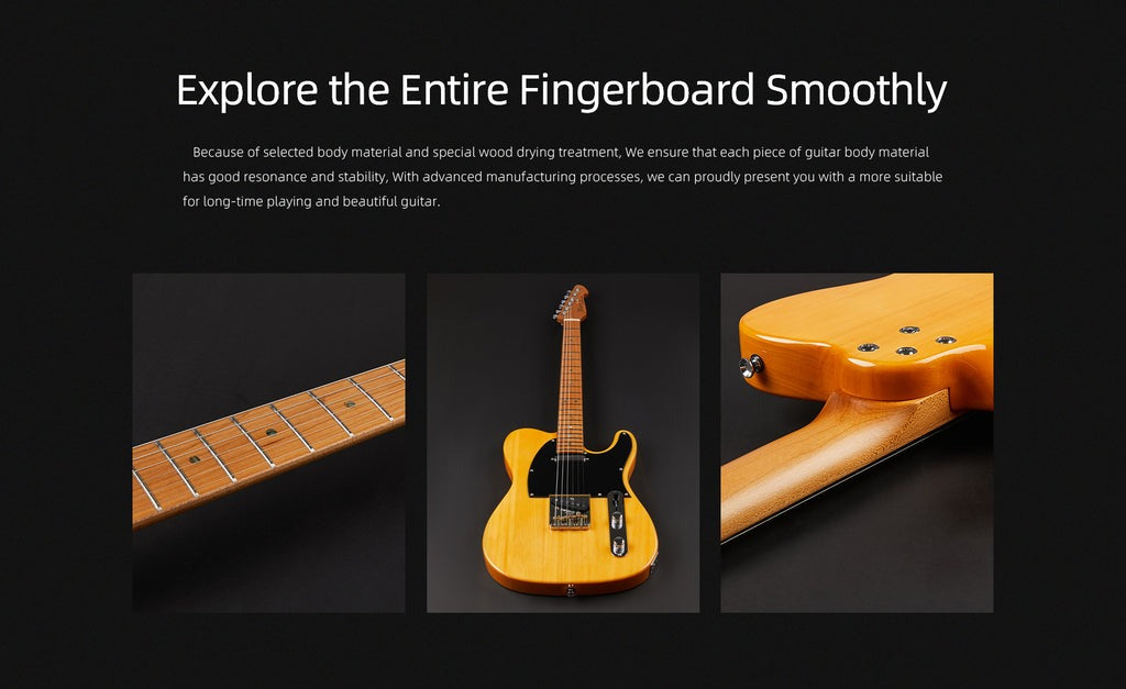 Đàn Guitar Điện Keipro Standard Series TL SS, Maple Fingerboard