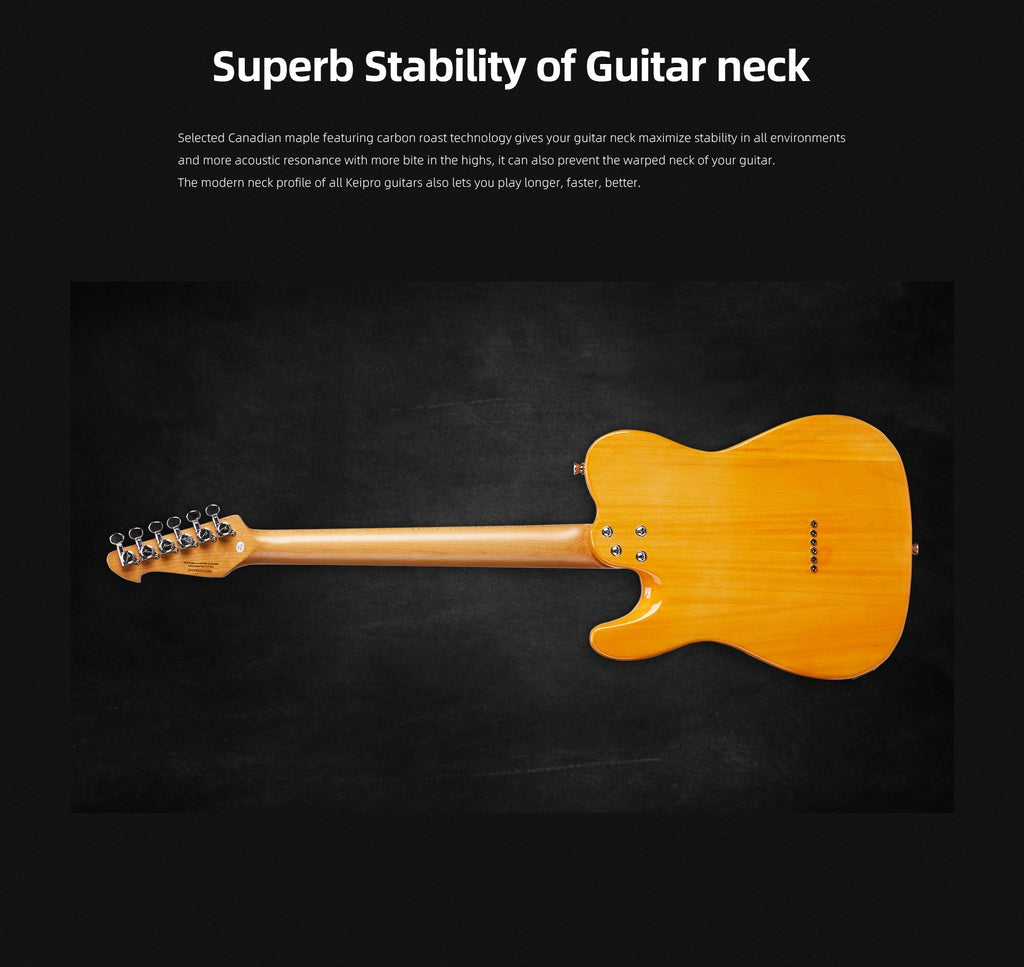 Đàn Guitar Điện Keipro Standard Series TL SS, Maple Fingerboard