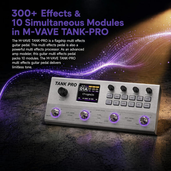 300 Hiệu Ứng Cùng 90 Mô Phỏng Amp