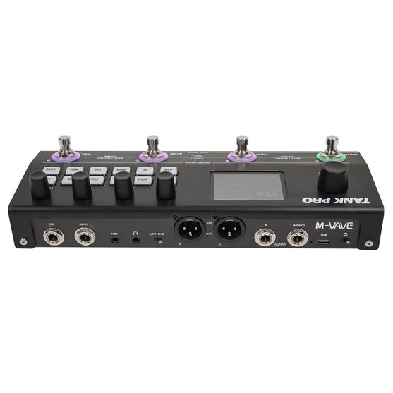 Pedal Guitar Multi Effect M-Vave Tank Pro