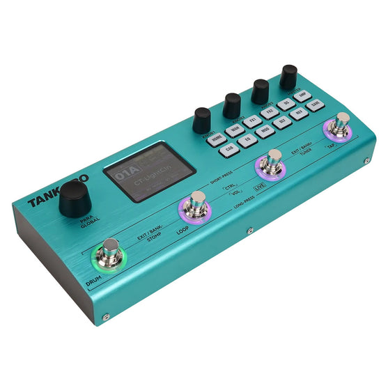 Pedal Guitar Multi Effect M-Vave Tank Pro