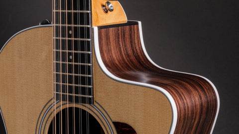 Venetian Cut-away trên Taylor 254ce