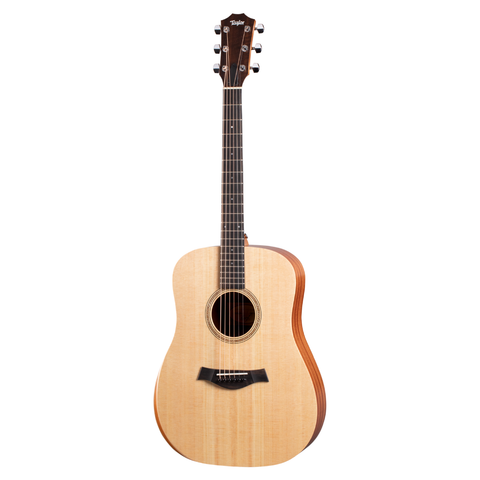 Taylor Academy 10 Dreadnought là một cây đàn cao cấp trong dòng series Academy của Taylor. Taylor Academy 10 là cây đàn dành cho bạn, giúp nâng cao các kỹ năng chơi đàn và phát triển trở thành nghệ sĩ thực thụ. Dáng Dreadnought Chiều rộng thân: 16” / Chiều sâu: 4 5/8” / Chiều dài thân: 20” Dành cho người yêu thích âm thanh mạnh mẽ, tràn đầy cảm xúc Âm trầm sâu lắng như phong cách cổ điển Cân bằng âm sắc giữ cho cây đàn luôn được đánh giá là hoàn hảo Dáng Dreadnought là dáng guitar truyền thống mà Christian Frederick Martin (1796-1873), cũng là nhà sáng lập thương hiệu guitar nổi tiếng Martin hiện nay thiết kế ra. Với xu hướng phát triển theo hướng hiện đại, các nhà sản xuất đàn khác cũng thiết kế ra nhiều dáng đàn khác nhau, cho những âm thanh khác nhau. Nhưng, với dáng Dreadnought huyền thoại là sự lựa chọn dành cho hầu hết nghệ sĩ và người chơi đàn chuyên nghiệp. Sự tinh tế trong phong cách thiết kế của Taylor mang hình dáng Dreadnought tạo âm thanh uy lực, mạnh mẽ, tầng âm trung mượt mà, các nốt treble cao, rõ ràng giúp cho Academy 10 là cây đàn acoustic tuyệt vời. Mặt top gỗ Sitka Spruce Mặt trước của Academy 10 là sự lựa chọn của gỗ Vân sam được sử dụng cho rất nhiều model đàn Taylor – Gỗ Sitka Spruce nguyên tấm mang đến âm vang, rõ ràng, sắc nét. Mặt sau và hông đàn được làm bằng các lớp gỗ Sapele ép lại với nhau Cần đàn Sapele mỏng độc đáo của Taylor với chiều dài gam ngắn (24-7/”) Mặt bàn phím được sử dụng bằng gỗ Ebony tạo điểm nhấn các hoạ tiết acrylic 4mm Đàn bao gồm bao đàn gig bag tiện lợi cho việc di chuyển. Thông số kỹ thuật / Spec: Manufacturer Taylor Model Academy 10 Acoustic Guitar Top Material Sitka Spruce Back & Side Material Sapele Neck Material Sapele Fingerboard Material Ebony Body Shape Dreadnought Colour Natural Guitar Size Full Number of Strings 6 Tuners Chrome Scale Length 24-7/8 inch Binding None Nut & Saddle Nubone/Micarta Pickguard None Bracing Academy Series Included Accessories Gig Bag