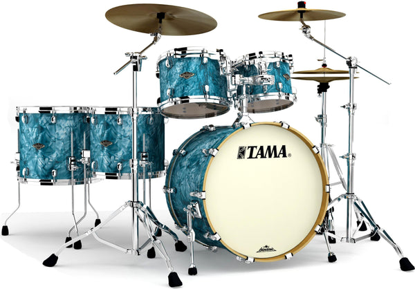 Trống Cơ Tama Starclassic Walnut/Birch 5-Shell Pack màu Turquoise Pearl