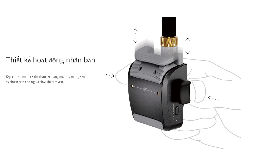 Wireless System cho Saxophone NUX B-6 2.4GHz