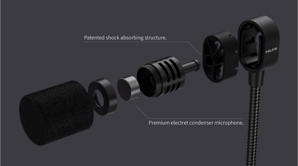 Wireless System cho Saxophone NUX B-6 2.4GHz