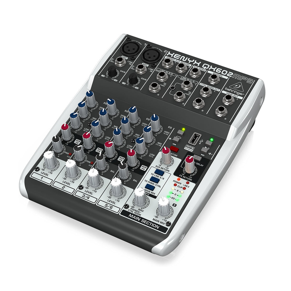 Mixer Behringer XENYX QX602MP3
