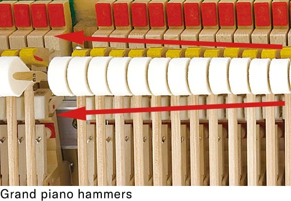 Bàn phím Linear Graded Hammer 88 phím—bàn phím piano điện đầu tiên có trọng lượng thực trên mọi phím đàn