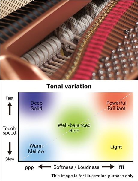 Grand Expression Modeling (Giả lập âm thanh của đàn Grand) trên Yamaha CLP-775