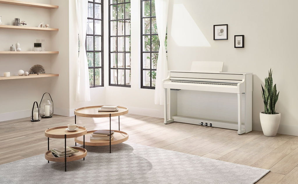 Đàn Piano Điện Yamaha CLP-835, White Birch - Sang trọng trong căn phòng của bạn
