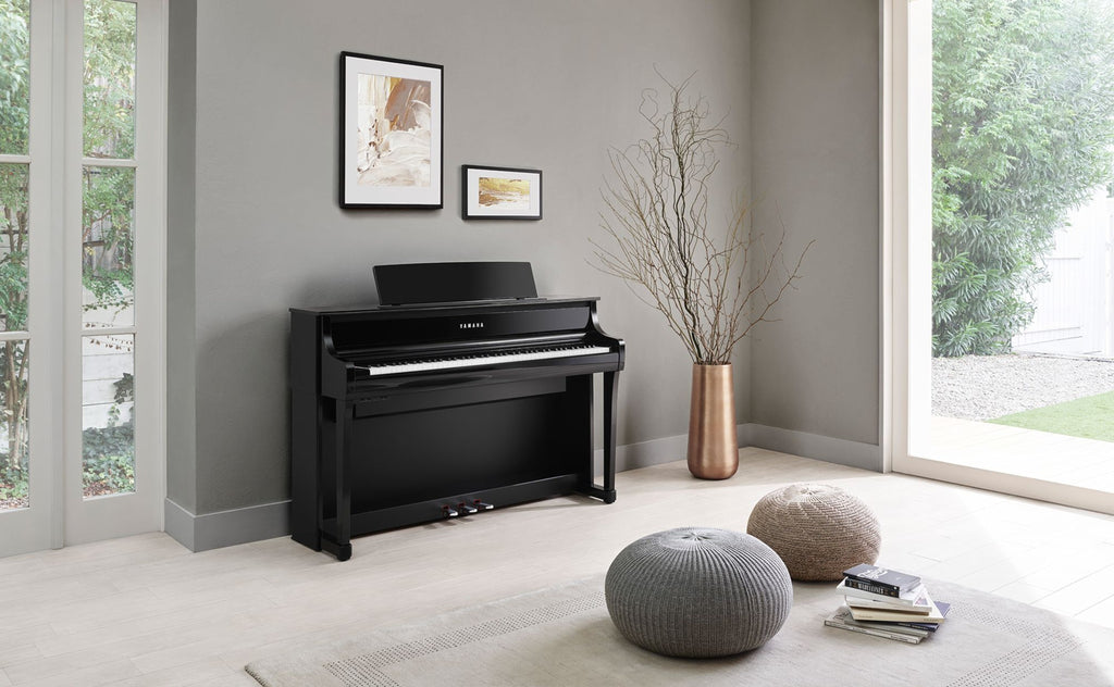 Đàn Piano Điện Yamaha CLP-875, Polished Ebony - Sang trọng, lịch lãm