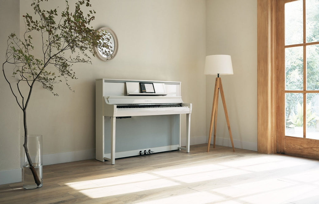 Đàn Piano Điện Yamaha CSP-295, Polished White - Đẳng cấp, Sang trọng, Tinh tế, Vượt trội.