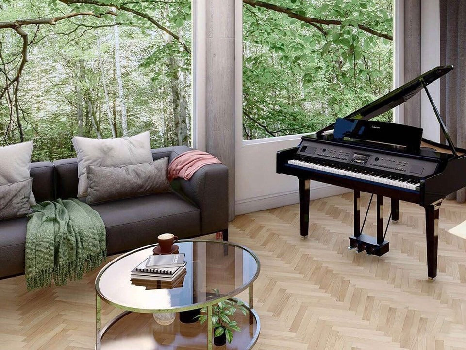 Đàn Piano Điện Grand Yamaha CVP-809GP, Polished Ebony