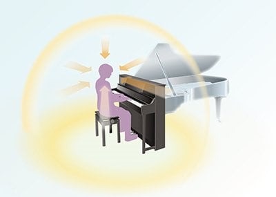 GIẢ LẬP ÂM THANH ĐÀN ĐẠI DƯƠNG CẦM (GRAND ACOUSTIC IMAGING) trên Yamaha CVP-905