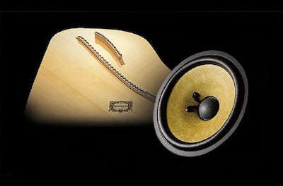 CỦ LOA BẰNG GỖ VÂN SAM (SPRUCE CONE SPEAKER) trên Yamaha CVP-905
