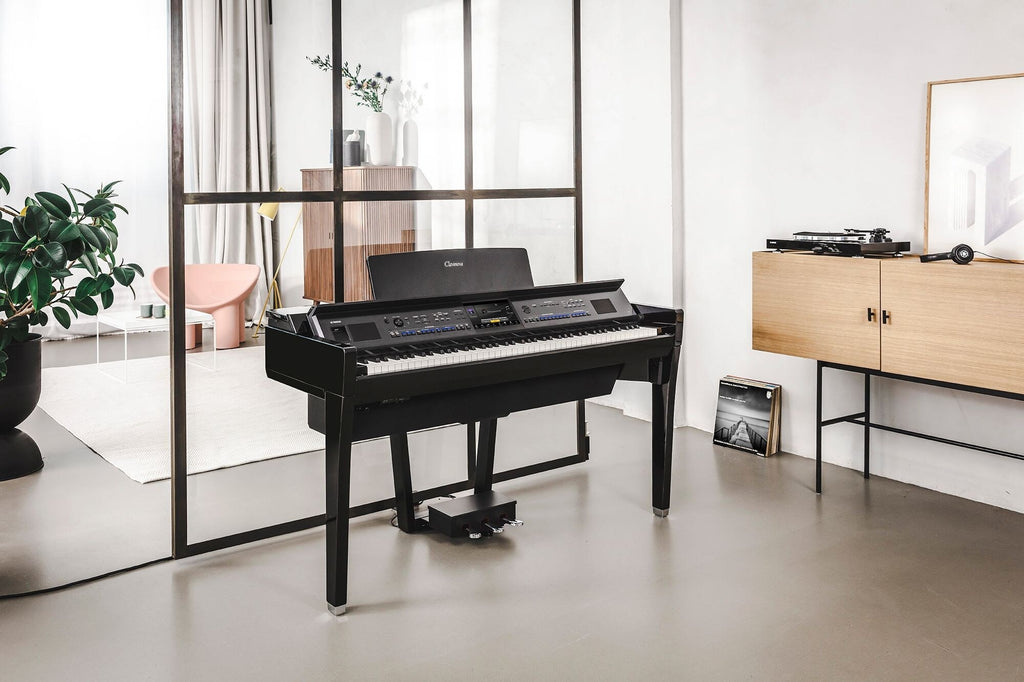 Đàn Piano Điện Yamaha CVP-909, Polished Ebony