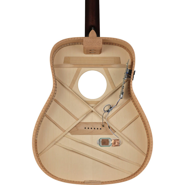 Đàn Guitar Acoustic Yamaha FG9 MX - Mahogany được tích hợp bộ khuếch đại âm thanh (Equalizer) Yamaha Atmosfeel preamp