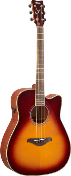 Đàn Guitar Acoustic Yamaha FGC-TA TransAcoustic, Brown Sunburst