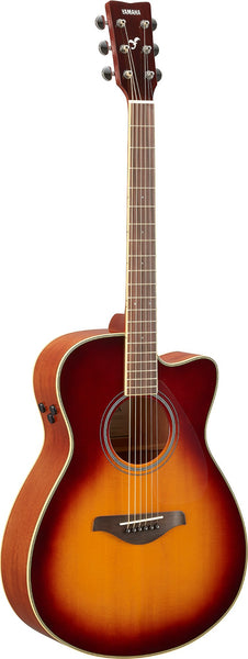 Đàn Guitar Acoustic Yamaha FSC-TA TransAcoustic, Brown Sunburst