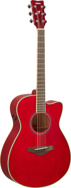 Đàn Guitar Acoustic Yamaha FSC-TA TransAcoustic, Ruby Red